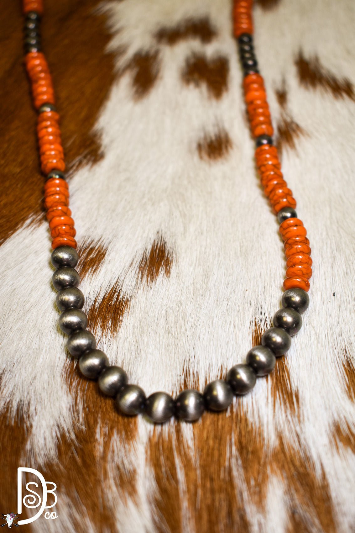 36" Pearl & Spiny Beaded Fashion Necklace - Deadwood South Boutique & Company LLC