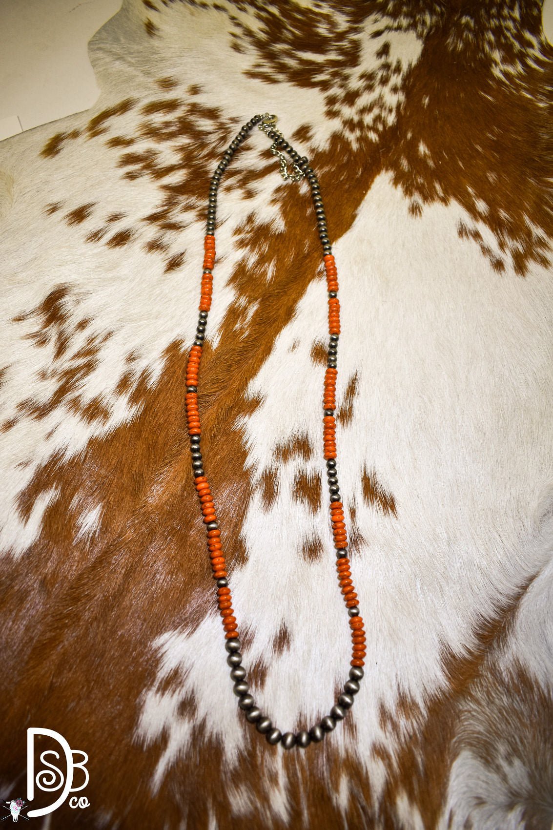 36" Pearl & Spiny Beaded Fashion Necklace - Deadwood South Boutique & Company LLC