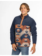 Subzero Men's Aztec Fleece Pullover-Sweaters-Deadwood South Boutique & Company-Deadwood South Boutique, Women's Fashion Boutique in Henderson, TX