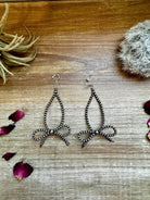 The Bijoux Bow Sterling Earrings-Jewelry-Deadwood South Boutique & Company LLC-Deadwood South Boutique, Women's Fashion Boutique in Henderson, TX