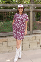 Tailgate Dress-Dresses-Deadwood South Boutique & Company LLC-Deadwood South Boutique, Women's Fashion Boutique in Henderson, TX