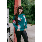 Santa Baby Sequin Embroidered Sweatshirt-Tops & Tees-Deadwood South Boutique & Company LLC-Deadwood South Boutique, Women's Fashion Boutique in Henderson, TX