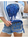 Game Day Chenille Patch Clear Bag