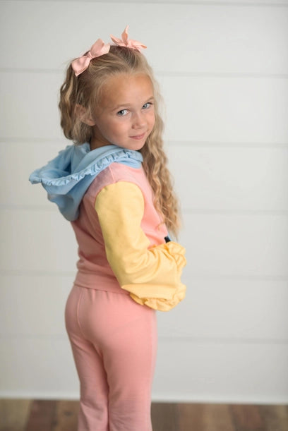 Bristol Pastel Ruffle Set-childrens-Deadwood South Boutique & Company LLC-Deadwood South Boutique, Women's Fashion Boutique in Henderson, TX