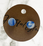 Blue Clear Skies Stud-Earrings-Faithful Glow-Deadwood South Boutique, Women's Fashion Boutique in Henderson, TX