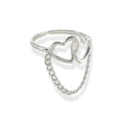 OMG Linking Hearts Ring-Jewelry-Deadwood South Boutique & Company LLC-Deadwood South Boutique, Women's Fashion Boutique in Henderson, TX