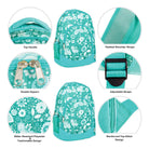 Flower Power Backpack Set-Bags & Purses-Deadwood South Boutique & Company LLC-Deadwood South Boutique, Women's Fashion Boutique in Henderson, TX