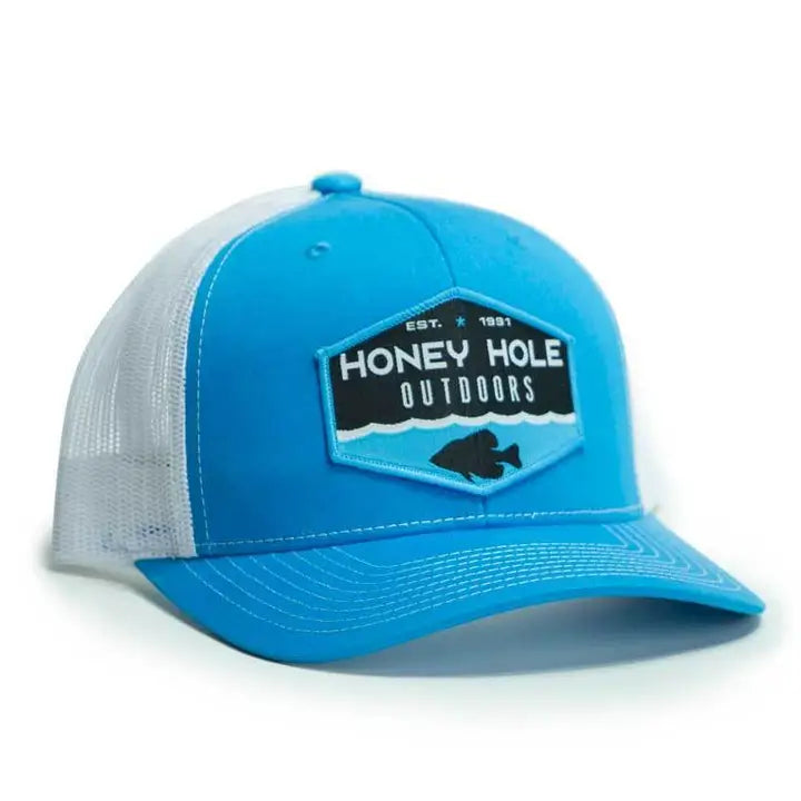 Honey Hole Crappie Hex Cap-Men's Cap-Deadwood South Boutique & Company LLC-Deadwood South Boutique, Women's Fashion Boutique in Henderson, TX