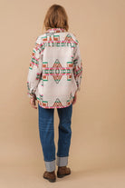 Bayou Aztec Shacket-Jackets-Deadwood South Boutique & Company-Deadwood South Boutique, Women's Fashion Boutique in Henderson, TX