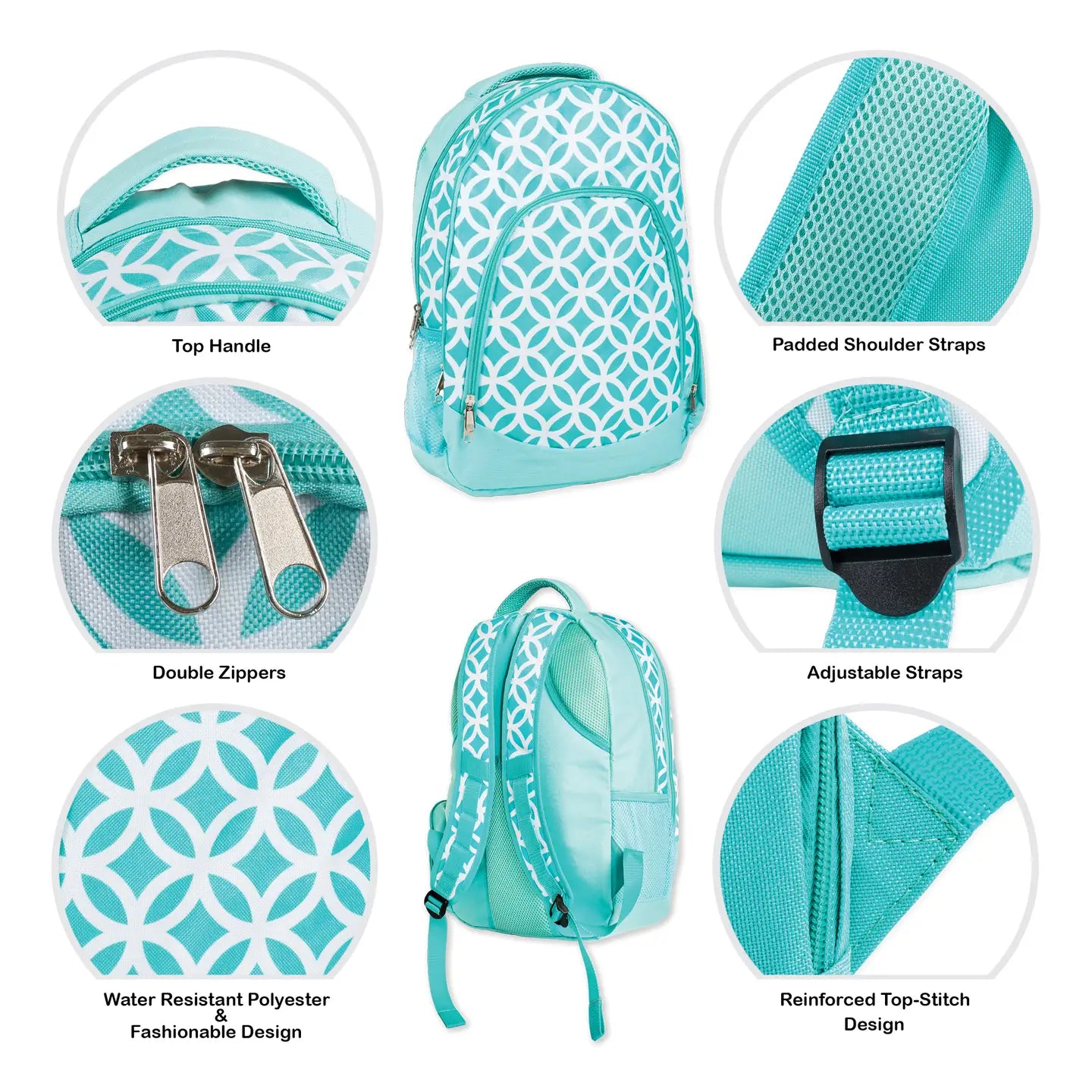 Diamond Diva Backpack Set-Bags & Purses-Deadwood South Boutique & Company LLC-Deadwood South Boutique, Women's Fashion Boutique in Henderson, TX