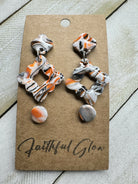 Hallo-Scream Dangle Stud Duo-Jewelry-Faithful Glow-Deadwood South Boutique, Women's Fashion Boutique in Henderson, TX