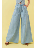 Blue B Bridget Mid Rise Wide Leg Denim-bottoms-Deadwood South Boutique & Company LLC-Deadwood South Boutique, Women's Fashion Boutique in Henderson, TX