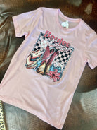 Boujee Cowgirl Graphic Tee-Graphic Tees-Vintage Cowgirl-Deadwood South Boutique, Women's Fashion Boutique in Henderson, TX