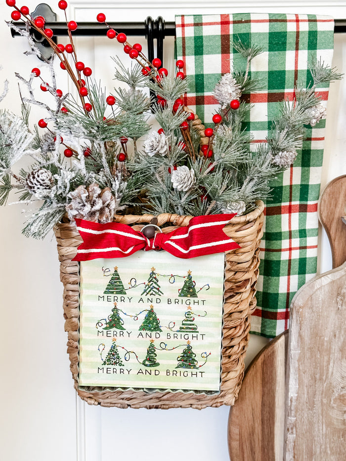 The Round Top Collection Mini Merry & Bright Trees & Lights Print-Home Decor & Gifts-Deadwood South Boutique & Company-Deadwood South Boutique, Women's Fashion Boutique in Henderson, TX