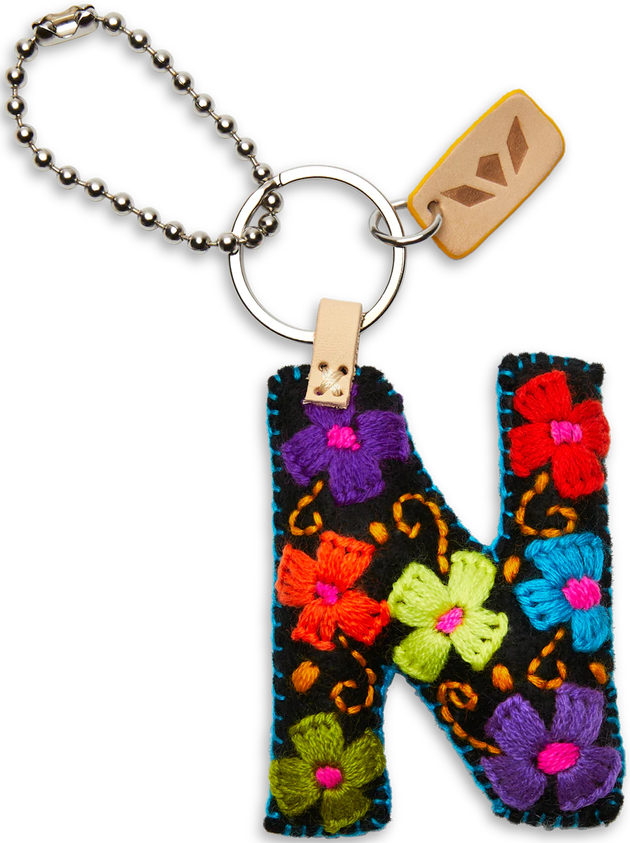 Consuela Black Felt Letter Charms-Bags & Purses-Consuela-Deadwood South Boutique, Women's Fashion Boutique in Henderson, TX