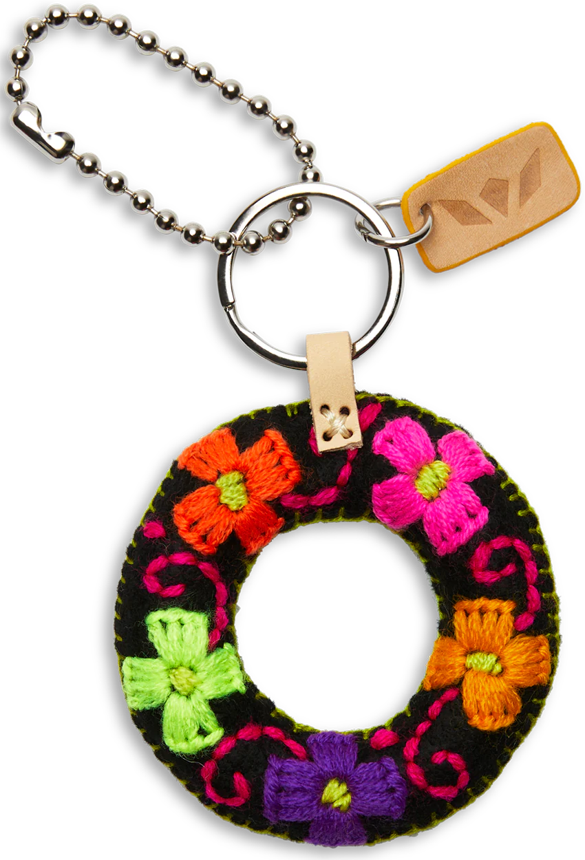 Consuela Black Felt Letter Charms-Bags & Purses-Consuela-Deadwood South Boutique, Women's Fashion Boutique in Henderson, TX