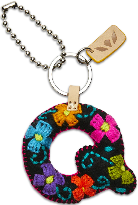 Consuela Black Felt Letter Charms-Bags & Purses-Consuela-Deadwood South Boutique, Women's Fashion Boutique in Henderson, TX