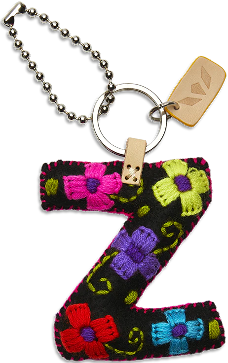 Consuela Black Felt Letter Charms-Bags & Purses-Consuela-Deadwood South Boutique, Women's Fashion Boutique in Henderson, TX