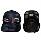 The Heartbeat Brand Team Heroes Navy/Camo Cap-Men's-Deadwood South Boutique & Company LLC-Deadwood South Boutique, Women's Fashion Boutique in Henderson, TX