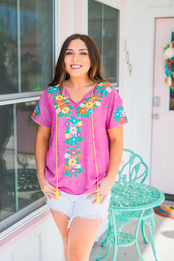 The Cove Top-Short Sleeves-Deadwood South Boutique & Company-Deadwood South Boutique, Women's Fashion Boutique in Henderson, TX