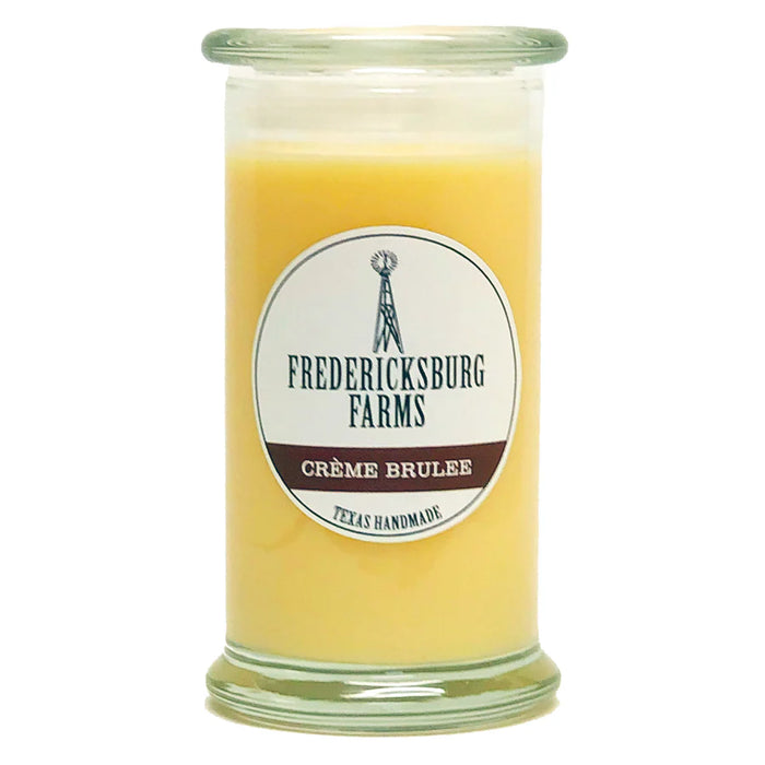 Fredericksburg Farms Creme Brulee 16oz Candle-Home Decor & Gifts-Deadwood South Boutique & Company-Deadwood South Boutique, Women's Fashion Boutique in Henderson, TX