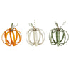 The Round Top Collection Colorful Ribbon Pumpkins