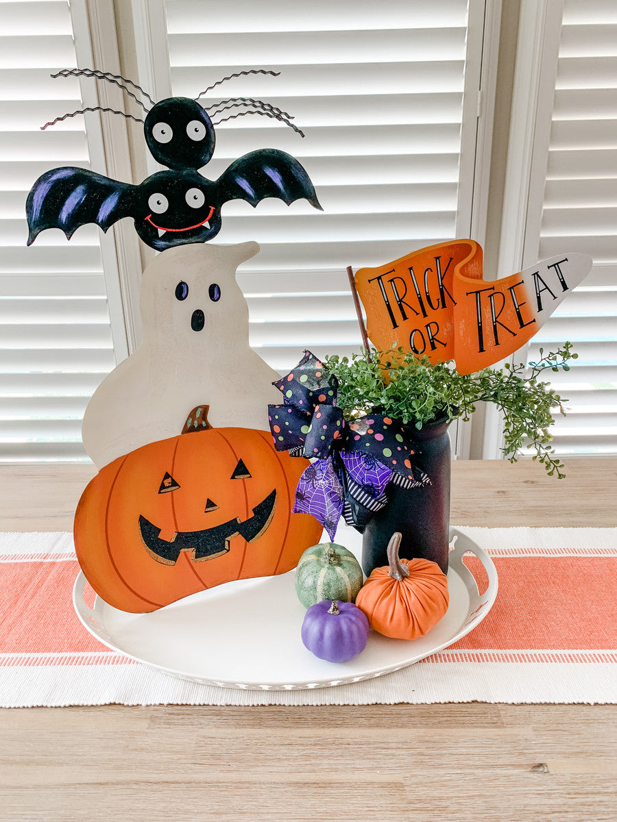 The Round Top Collection Trick or Treat Flag-Home Decor-Deadwood South Boutique & Company-Deadwood South Boutique, Women's Fashion Boutique in Henderson, TX