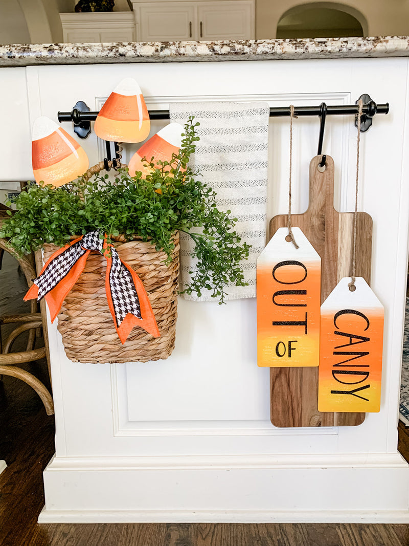 The Round Top Collection Candy Corn Trio Stake