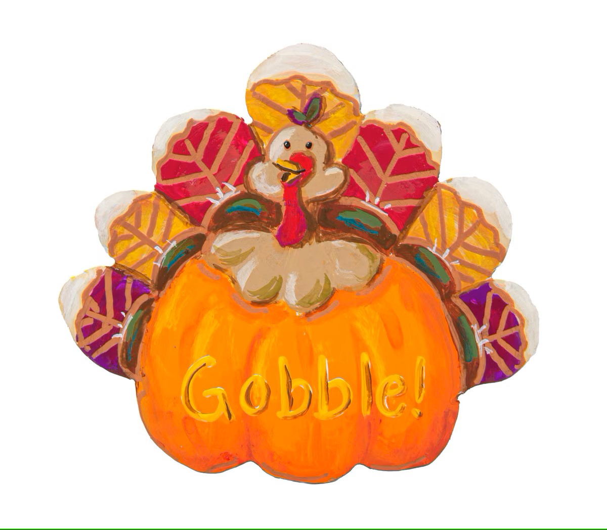 RTC Artful Gobble Turkey Magnet-Home Decor & Gifts-Deadwood South Boutique & Company LLC-Deadwood South Boutique, Women's Fashion Boutique in Henderson, TX