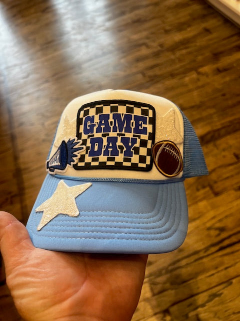 Game Day Trucker Caps-Head Gear-Deadwood South Boutique & Company LLC-Deadwood South Boutique, Women's Fashion Boutique in Henderson, TX