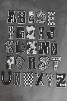 DIY Chenille Alphabet Letters-Accessories-Deadwood South Boutique & Company-Deadwood South Boutique, Women's Fashion Boutique in Henderson, TX