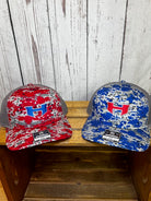 Henderson Wicked H Retro Camo Caps-Head Gear-Deadwood South Boutique & Company LLC-Deadwood South Boutique, Women's Fashion Boutique in Henderson, TX