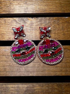 Bling Me Beaded Ornament Earrings-Jewelry-Deadwood South Boutique & Company LLC-Deadwood South Boutique, Women's Fashion Boutique in Henderson, TX