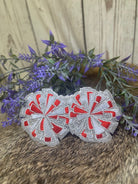 Red Glitter Pom Pom Patches-Accessories-Deadwood South Boutique & Company-Deadwood South Boutique, Women's Fashion Boutique in Henderson, TX