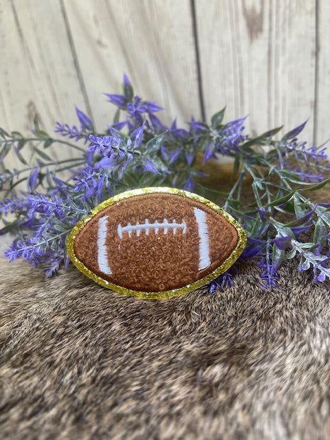 Football Hat Patch-Accessories-Deadwood South Boutique & Company-Deadwood South Boutique, Women's Fashion Boutique in Henderson, TX