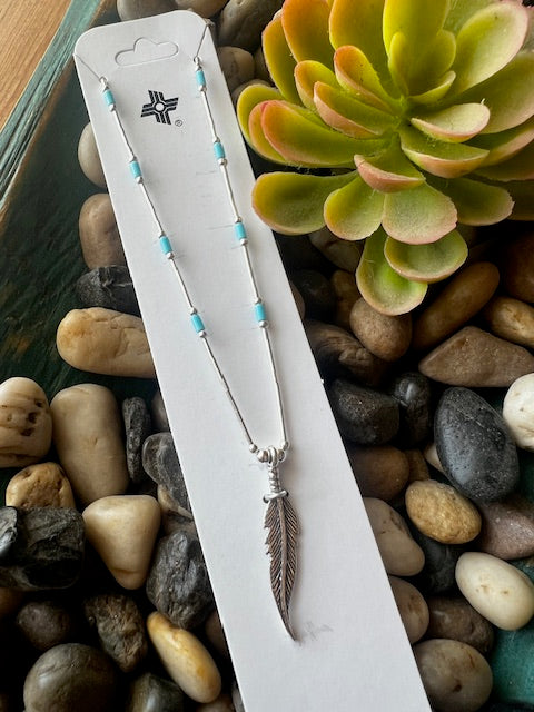Birds of A Feather Sterling & Turquoise Choker-Chokers-Deadwood South Boutique & Company-Deadwood South Boutique, Women's Fashion Boutique in Henderson, TX