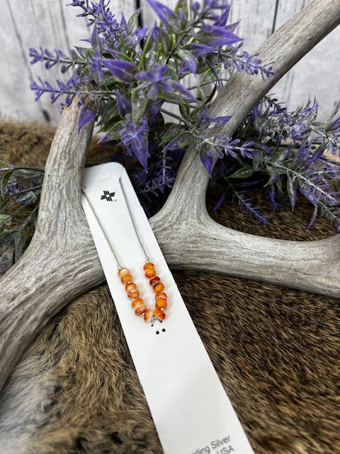 Orange Spiny Sterling Silver Choker-jewelry-Deadwood South Boutique & Company-Deadwood South Boutique, Women's Fashion Boutique in Henderson, TX