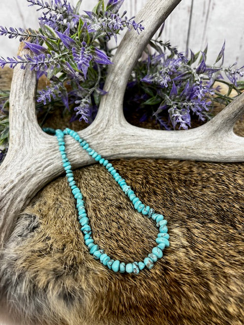 Turquoise Beaded Necklace-Necklaces-Deadwood South Boutique & Company-Deadwood South Boutique, Women's Fashion Boutique in Henderson, TX