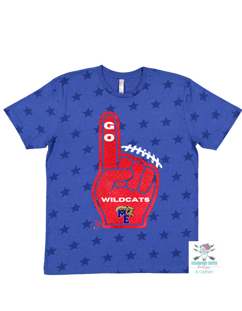Team #1 Foam Finger Graphic Tee
