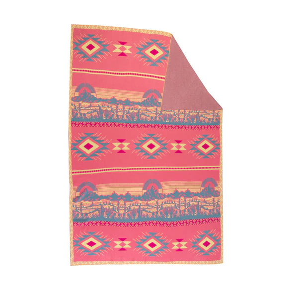 Pink Canyon Dreams Woven Throw-Home Decor & Gifts-Deadwood South Boutique & Company LLC-Deadwood South Boutique, Women's Fashion Boutique in Henderson, TX