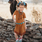 Shea Baby Brown Suede Fringe Dress-Dresses-Deadwood South Boutique & Company-Deadwood South Boutique, Women's Fashion Boutique in Henderson, TX