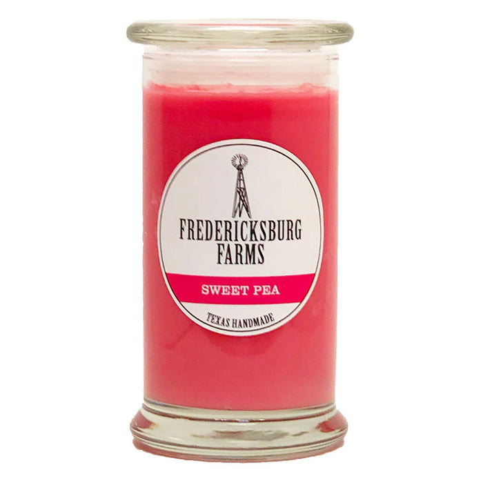 Fredericksburg Farms Sweet Pea 16oz Candle-Home Decor & Gifts-Deadwood South Boutique & Company-Deadwood South Boutique, Women's Fashion Boutique in Henderson, TX