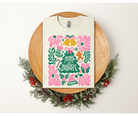 Merry & Bright Graphic Tee-Graphic Tees-Deadwood South Boutique & Company LLC-Deadwood South Boutique, Women's Fashion Boutique in Henderson, TX