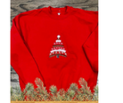 Golden Hills Christmas Embroidered Sweatshirt-sweatshirts-Deadwood South Boutique & Company LLC-Deadwood South Boutique, Women's Fashion Boutique in Henderson, TX