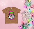 Glitter Santa Girls Graphic Tee-childrens-Deadwood South Boutique & Company LLC-Deadwood South Boutique, Women's Fashion Boutique in Henderson, TX