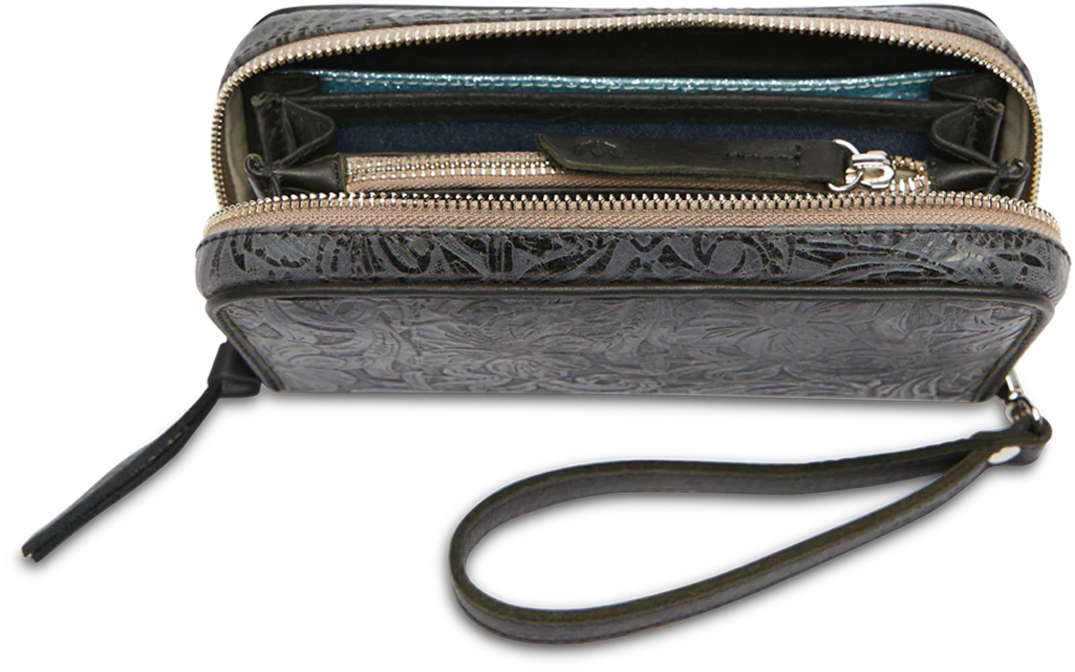 Consuela Steely Wristlet Wallet-Bags & Purses-Consuela-Deadwood South Boutique, Women's Fashion Boutique in Henderson, TX