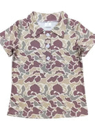 Boys Camo Button Down Shirt-Short Sleeves-Deadwood South Boutique & Company LLC-Deadwood South Boutique, Women's Fashion Boutique in Henderson, TX