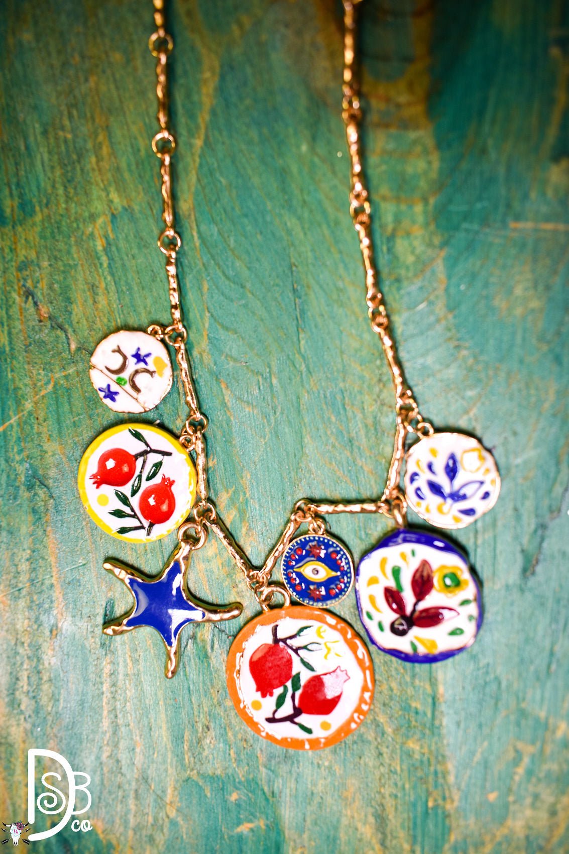 Abstract Charm Necklaces - Deadwood South Boutique & Company LLC