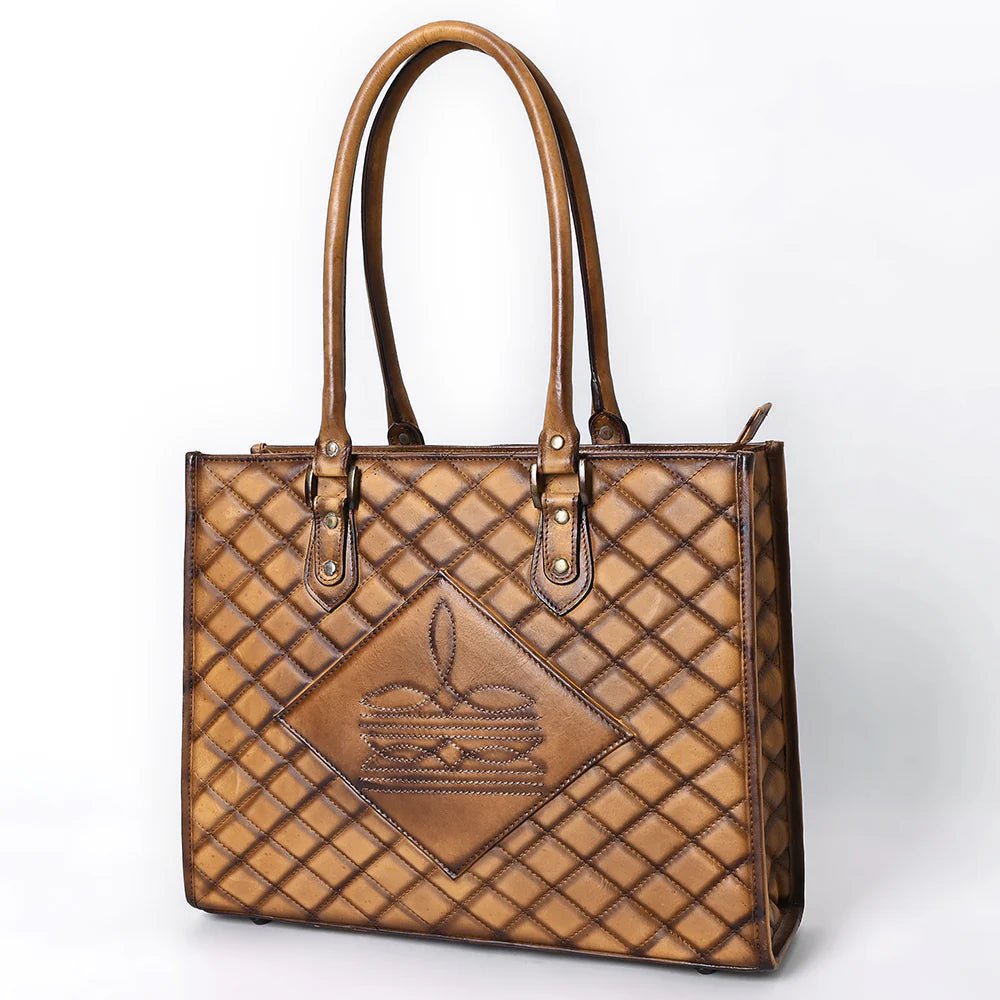 AD Bonnie Quilted Boot Stitch Purse - Deadwood South Boutique & Company LLC