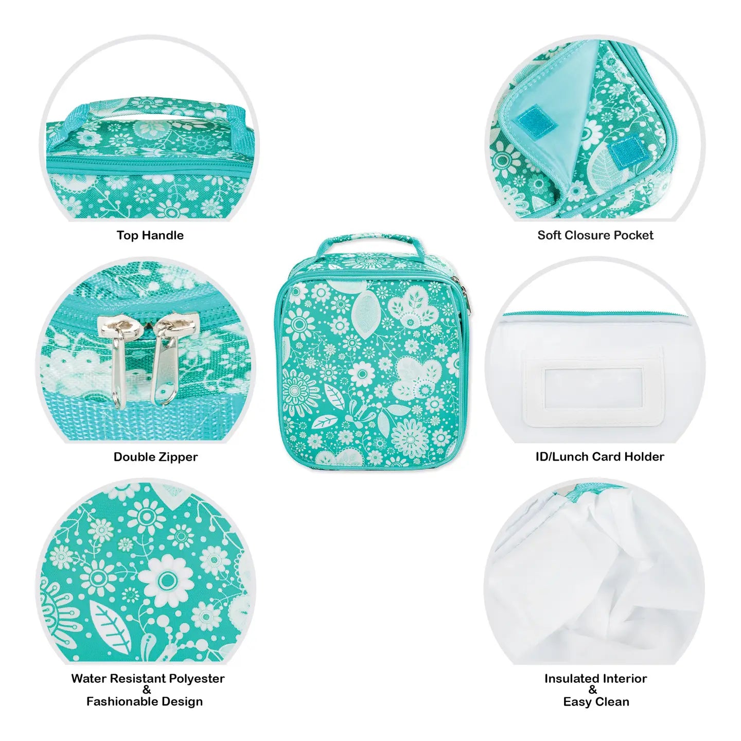 Flower Power Backpack Set-Bags & Purses-Deadwood South Boutique & Company LLC-Deadwood South Boutique, Women's Fashion Boutique in Henderson, TX